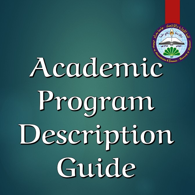 Program And Course Academic Program and Course Description - Postgraduate Studies ...